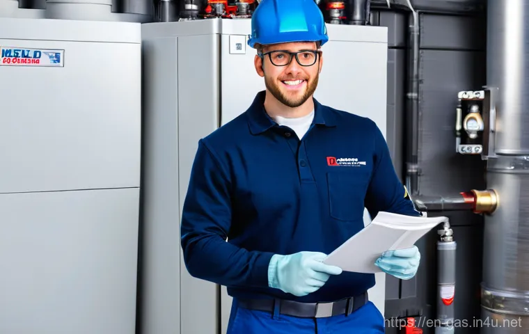 가스 자격증 합격률 통계 분석 - **Prompt 1: Modern Gas Appliance Installation in a Home**
"A highly skilled, certified gas techn...