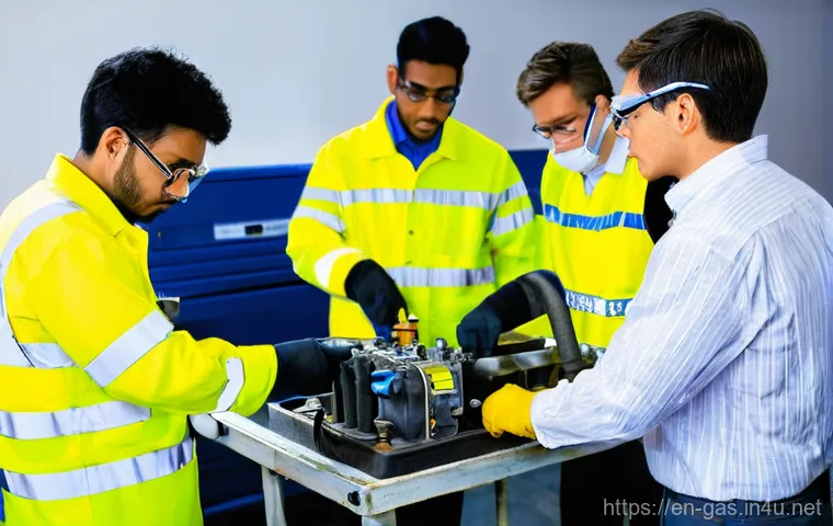 가스 자격증 합격률 통계 분석 - **Prompt 1: Modern Gas Appliance Installation in a Home**
"A highly skilled, certified gas techn... 가스 자격증 합격률 통계 분석 - **Prompt 1: Modern Gas Appliance Installation in a Home**
"A highly skilled, certified gas techn...