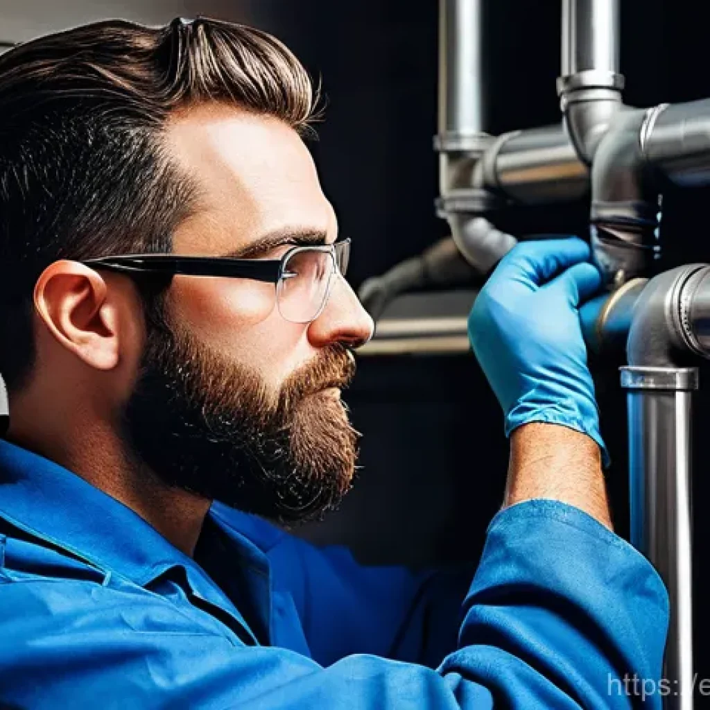 가스 자격증 실기 시험 과목별 비중 분석 - **Prompt:** A focused, professional gas technician, a male in his 30s with a neat beard, wearing a c...